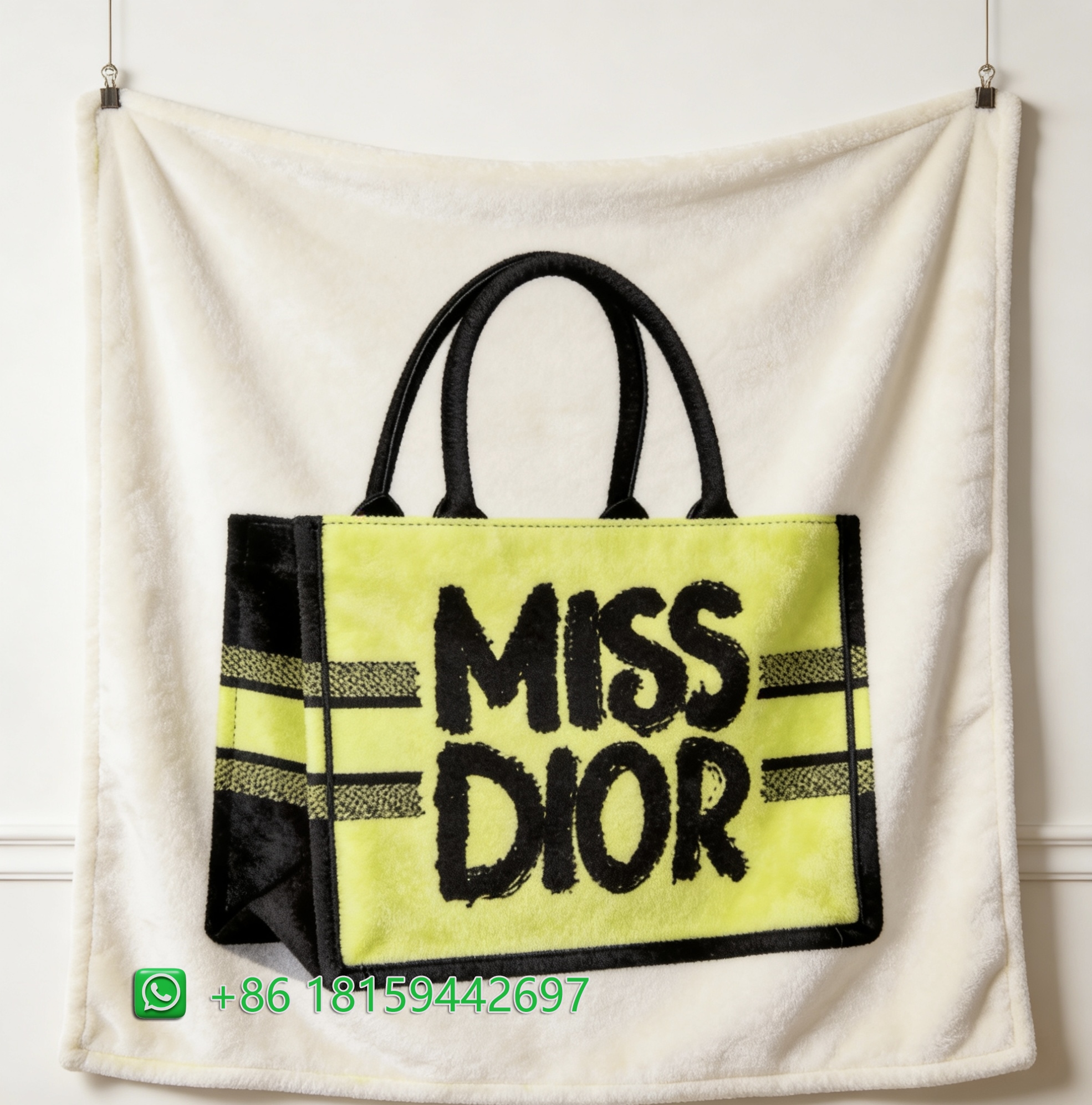 Dior Throw Blankets